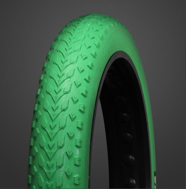 fat bike rim strips green