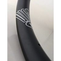 Dice Rim Ollie 40mm Wide Double Wall 650b (27.5 inch) Dia 32 Hole Matte Black 460g ERD 565mm