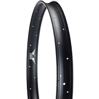 Dice Rim Ollie Fat Bike 55mm Wide Single Wall 26 inch Dia 32 Hole Matte Black ERD 555mm