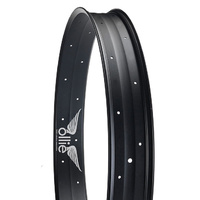 Dice Rim Ollie Fat Bike 80mm Wide 26 inch Diameter 32 Hole Matte Black