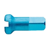Alloy 15G 12mm Turquoise Single Nipple