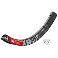 XM401 29er 32H MTB Black (w/- Squorx Nipples+Washers) (RTXM4029N32S011253)