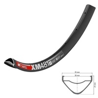 XM481 29er 28H MTB Black (w/- Squorx Nipples+Washers) (RDXM4829P28S011432)