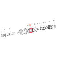 Shim Ring (DIN 988) 240s/350/440 (HCDXXX00S1083S)
