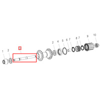 Axle 340 / Hugi 98 Rear 135mm IS Disc & Non-Disc (HCCXXX00S1207S)