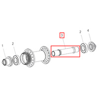 Axle Front Center Lock (HRCXXX00N1516S)
