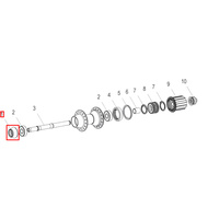 End Cap 340 Rear 130mm (HWAXXX00S1603S)