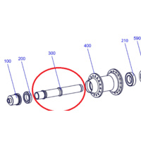Axle Tricon Rear All Models (HCCXXX00S2181S)