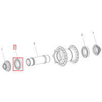Bearing 6805 Standard (25/37x7mm) (also suits Hadley 20mm) (HSBXXX00N2453S)