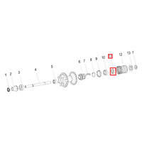 Bearing 6900 (10/22x6mm) for 370 / Onyx (HSBXXX00N4085S)