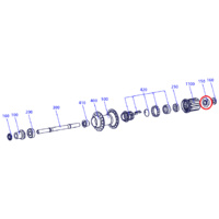 End Cap 370 Rear Right (130 or 135mm) (HCAXXX00S4532S)