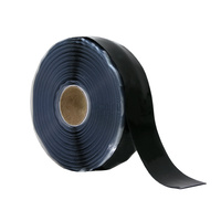 Silicone Tape Black 36 Foot / 10.9m Roll (TR36B)