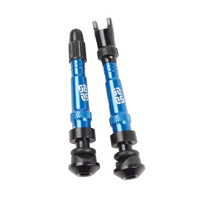 Valve Tubeless Blue (2 pcs) 27-37 RIM DEPTH (TR1UNA-117)
