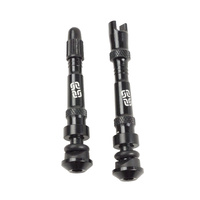 Valve Tubeless BLACK (2 pcs) 27-37 RIM DEPTH (TR1UNA-115)