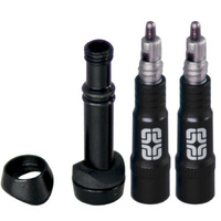 Valve Tubeless BLACK (2 pcs) 17-27 RIM DEPTH (TR1UNA-112)