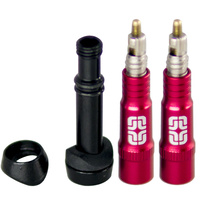 Valve Tubeless RED (2 pcs) 17-27 RIM DEPTH (TR1UNA-114)