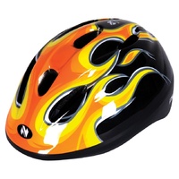 Helmet Netti Pilot Orange Flame Size XS