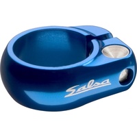 Salsa Seat Clamp Lip Lock (Bolt Up) 35.0mm Blue (ST8656)