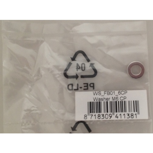 Washer M6 CP Washer for saddle bolts (WS_FB01_6CP)