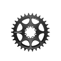 8BOLT - DIRECT MOUNT CHAINRING - 32T - 3mm OFFSET - Shimano/SRAM 11/12s Chain Compatible | Black (BAI0395)