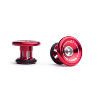 Cane Creek eeBarKeep Bar End Plug PAIR RED (BAH0007R)