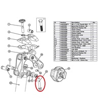 EESILK 2.0/+ - POST - REAR BOLT M5X0.8X33 - STAINLESS (AAE0097SS)