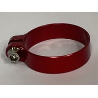 DICE Seat Clamp Ultra Light, Ti Bolt, 34.9mm RED