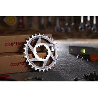 Guidering Helix R | 3-BOLT DIRECT MOUNT | 30T | 3mm Offset | Shimano/SRAM 11/12s | Grey (CR4HRA-125)