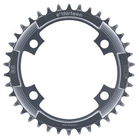 Helix Race | Chainring | 107BCD | 40T | Shimano/SRAM 11/12s Chain Compatible | Grey (CR4HRA-152)