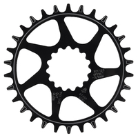 Guidering Helix | Direct | 30T | 52/55mm Flip Flop | Shimano/SRAM 11/12s | Steel | Black (CR4HSA-100)