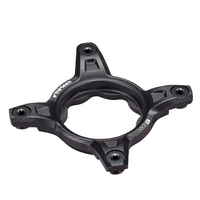 e*spec 104BCD Aluminium | Direct Mount Carrier | CL55 | Incl. Bolts | TQ HPR50 | Black (CR5EPA-100) (CTN10)