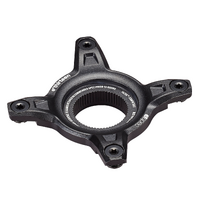e*spec 104BCD Aluminum | Direct Mount Carrier | CL55 | Incl. Bolts | Fazua Ride 60 | Black (CR5EPA-101) (CTN10)
