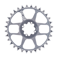 Helix Race | Chainring | 8 Bolt | 32T | 3mm Offset | Shimano/SRAM 11/12s Chain Compatible | Sterling Silver (CR5HAA-108)