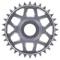 Helix Race e*spec | Chainring | 32T | Bosch SX / Gen4 CX Direct Mount | 15mm Offset | Shimano/SRAM 11/12s Chain | Sterling Silver (CR5HRA-100) (CTN10)