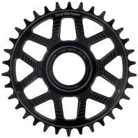 Helix Race e*spec | Chainring | 34T | Fazua Ride 60 Direct Mount | 18mm Offset | Shimano/SRAM 11/12s Chain Compatible | Black (CR5HRA-105) (CTN10)