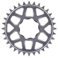 Helix Race e*spec | Chainring | 34T | TQ HPR50 Direct Mount | 12mm Offset | Shimano/SRAM 11/12s Chain | Sterling Silver (CR5HRA-111) (CTN10)
