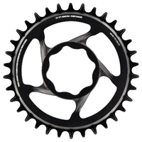 Chainring e*spec Aluminum Direct Mount | 34T | TQ Drive | Black (CR4EPA-103) (CTN10)
