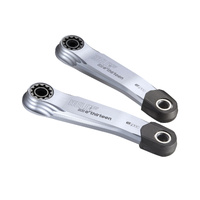 Helix Race Alloy e*spec | Cranks | 160mm | 18mm Offset | Fazua Ride 60 | with Self Extractor | Sterling Silver (CS4HAA-115) (CTN10)