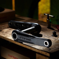 Crank Helix Core | 175x73mm | no BB, no ring | with Self Extractor | Black (CS4HBA-101) (CTN10)