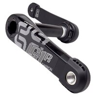 Crank LG1 Race Carbon | 175x73mm | no BB, no ring | with Self Extractor | Black (CS4LRA-105) (CTN3)