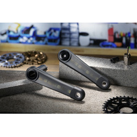 Helix Race Carbon | Crank | 160x73mm | 55mm Chainline | w/Self Extractor | Black (CS5HRA-120) (CTN3)