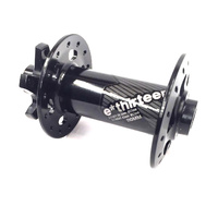 Ultralight XCX Race Aluminium Front Hub | 28 hole | J-Bend | 110x15mm Boost | Black (HB4URA-100)