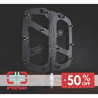 Pedal Base Flat Composite Body 22 Pins | Black (PD2USA-100) (CTN10)