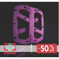 Pedal Base Flat Composite Body 22 Pins | Eggplant Purple (PD2USA-103) (CTN10)