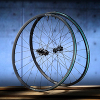 Piedmont Race Alloy | Wheelset | Gravel | 700c x 24mm | 24 hole | 100x12/15/142x12 | 6 bolt | XDR Driver | Black 