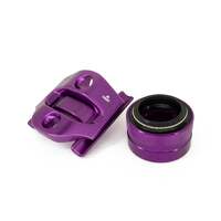 Vario Infinite Dropper Post Collar and Saddle Clamp Kit | Eggplant (Purple) (SPS20-109)