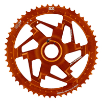 SPARE Helix Race Cassette | 12 Speed | Aluminium Cogs | 45-52T | Naranja (FWS20-126)