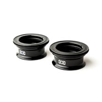 Hub Spare Torque Cap Endcap Set 15mm | Fits All 6805 Bearing Front Hubs | Black (HBS20-100)