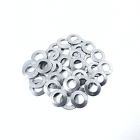 Nipple Washers | 36 pcs | 0.3mm Thickness, Convex | Fit MTB Rims | Stainless Steel | Silver (WHS50-103)