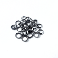 Nipple Washers | 28 pcs | 0.5mm Thickness, Convex | Fit Gravel Rims | Stainless Steel | Silver (WHS50-104)